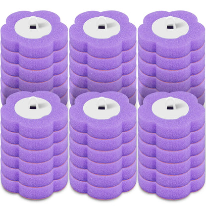 Disposable Toilet Brush Kit - Long Handle Bathroom Cleaner with Replacement Heads & Auto Lid Opening