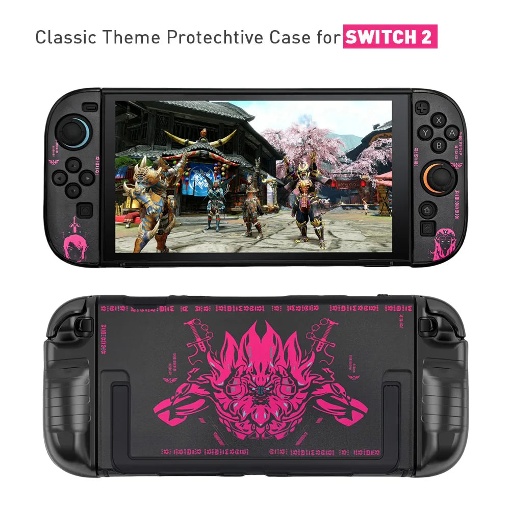Hard Shell Protective Case for NS Switch 2 — Dockable Thin Cover Skin Game Console Accessory
