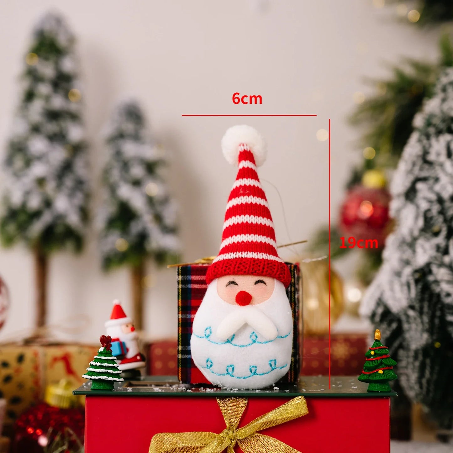 Red Star Christmas Tree Ornament – DIY Xmas Pendant New Year Party Gift Home Decor Noel Navidad