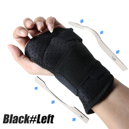 Wrist Brace for Carpal Tunnel — Night Hand Support for Arthritis, Tendonitis, Sprains, and Wrist Pain Relief