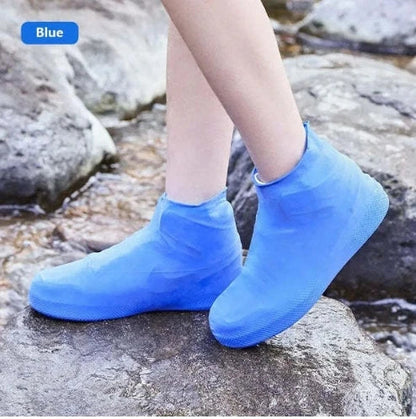 Reusable Non-Slip Rain Boot Covers – Waterproof Rubber Shoe Protectors for Outdoor & Home Use