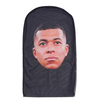 3D Balaclava Mask Hat - Seamless Kanye Face Mask for Pranks, Celebrity Hip Hop Hood Headgear