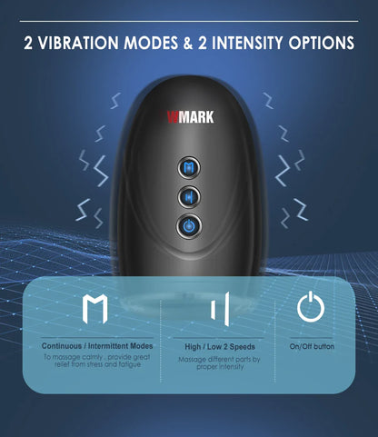 WMARK NG-SM001 Cordless Handheld Massager — 2600mAh Barber Massager for Professional Use