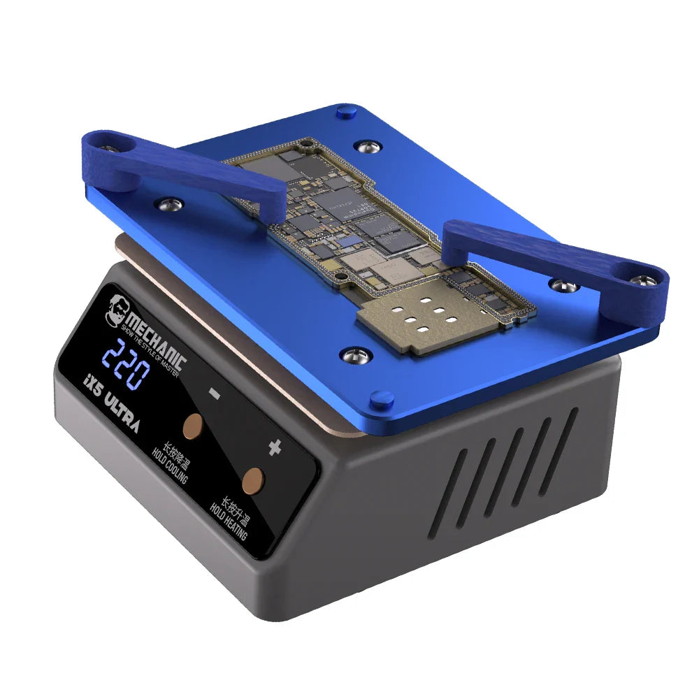 MECHANIC IX5 Universal Preheating Platform – Motherboard Layering, Tin Planting & Glue Removal Heating Table Tool