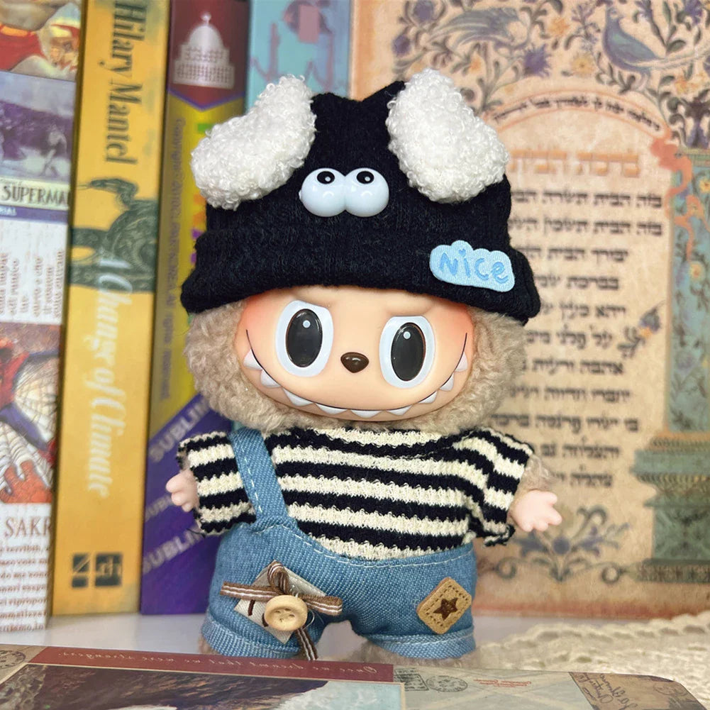17cm Labubu V1/V2 Doll Clothes – Cosplay Outfits & Accessories | Kids Toy Gift with Various Styles