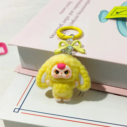 Kawaii Plush Keychain – Cute Aesthetic Bag Charm for Women, Wedding & Party Gifts