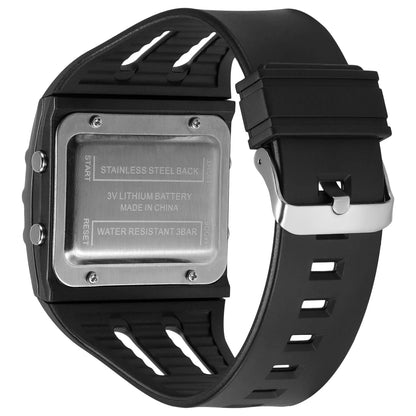 SYNOKE Men's Digital Sports Watch – Large Display with Big Numbers, Easy to Read, Waterproof Running Military Watch