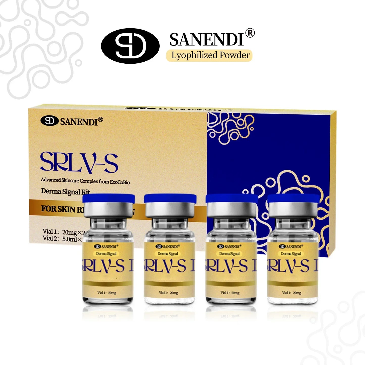 Exosomes Stem Cell Hyaluronic Acid Booster — Anti-Aging & Whitening Skin Care Treatment for Face