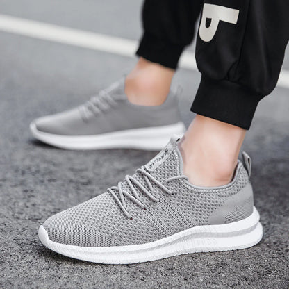 2022 Men’s Sneakers — High-Quality Breathable Gym & Casual Walking Shoes, Lightweight Plus-Size Footwear Zapatillas Hombre