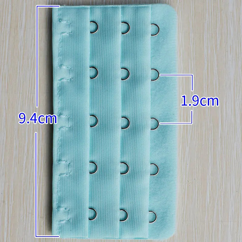 2PCS/4PCS Strap Extender Set – 3-Hook, 5-Row Adjustable Candy Color Bra Extenders for Women