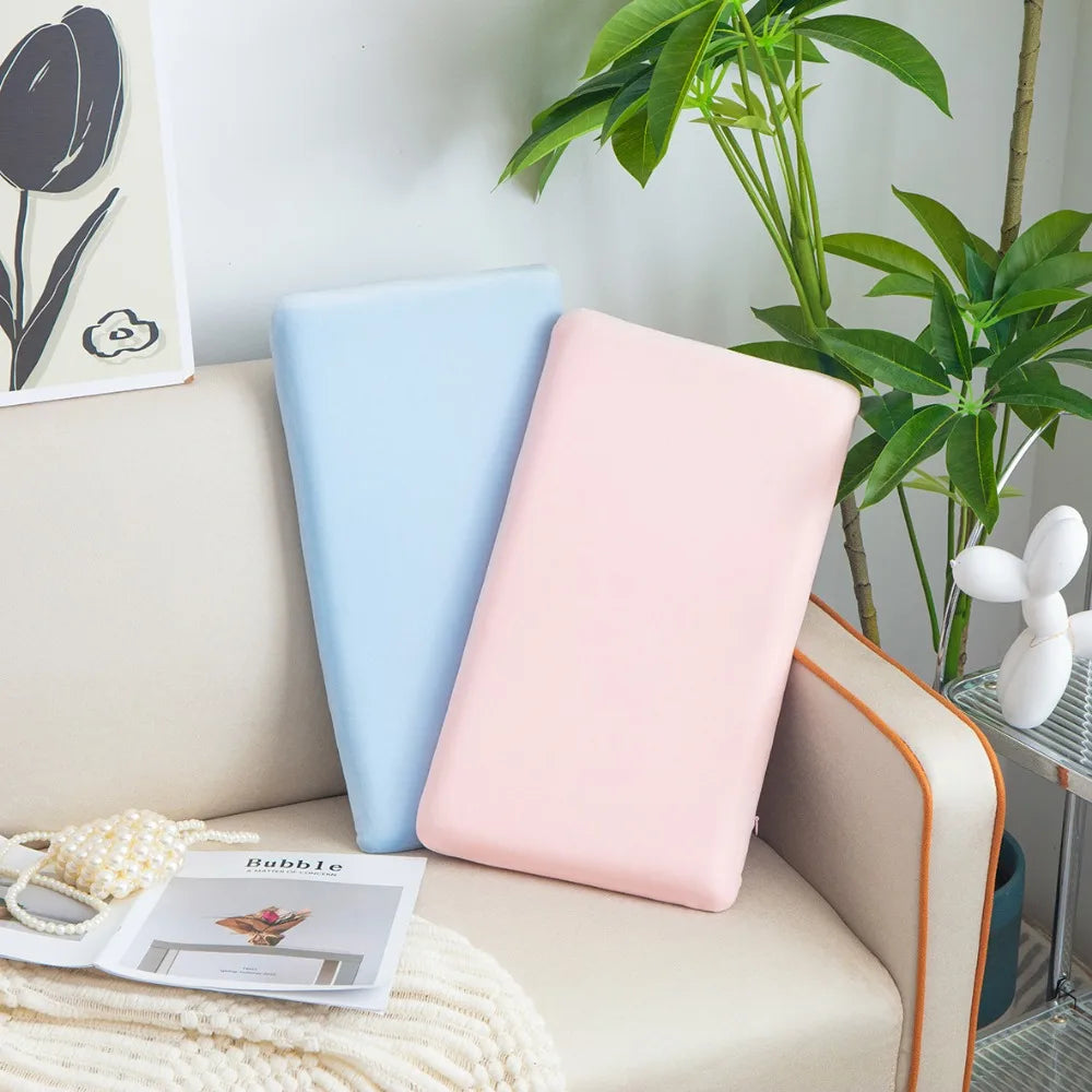 Ultra-Thin Memory Foam Pillow – Soft Cervical Neck Support for Pain Relief & Sleep Posture Correction