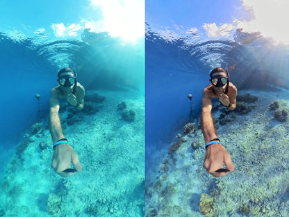 Dive Case for Insta360 X4 – Waterproof Housing, Invisible Diving Case, 50M Underwater Dive Shell Accessories