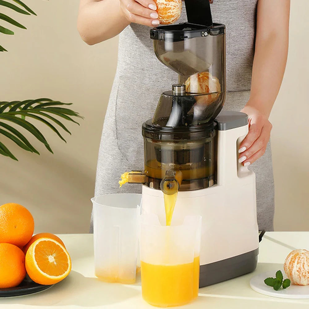 Houselin 7" Cold Press Juicer — Masticating Juicer Machine for Fruits & Vegetables