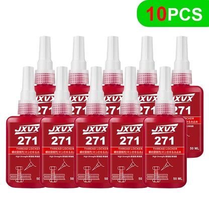 Threadlocker 243/271 Adhesive Sealant - Blue Medium-to-High Strength, Oil & Heat Resistant