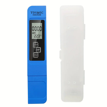 3-in-1 Water Quality Detection Pen – High Accuracy TDS & EC Meter for Household Drinking Water (0-9990ppm)