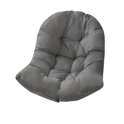 Luxury Hanging Chair Cushion - Thickened Ergonomic Polyester Seat Pad for Indoor & Outdoor Comfort