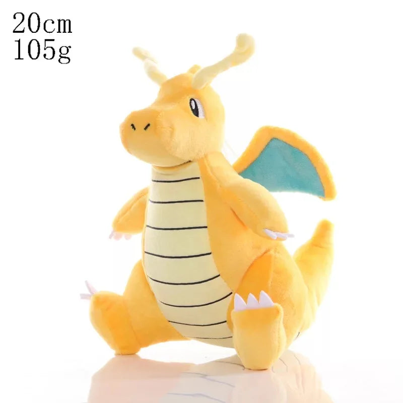 Pokemon Plush Toys Collection — Pikachu, Squirtle, Charmander, Bulbasaur, Charizard, Gengar & Mewtwo Stuffed Dolls for Kids Gifts