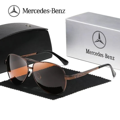 Mercedes Benz Polarized Sunglasses – Anti-Glare Driver Goggles for A, B, C, E, S, V Class, GLB, GLC, GLE, AMG, SLK, SLC, ML