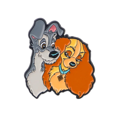 Cartoon Dog Enamel Pin – Cute Animal Brooch for Women’s Lapel, Backpacks & Fashion Accessories