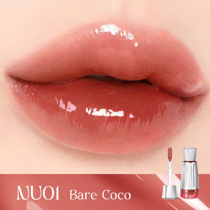 FOCALLURE 3D Mirror Lip Gloss – Lightweight, Non-Sticky, Long-Lasting & Moisturizing Lip Plumper Liquid Lipstick