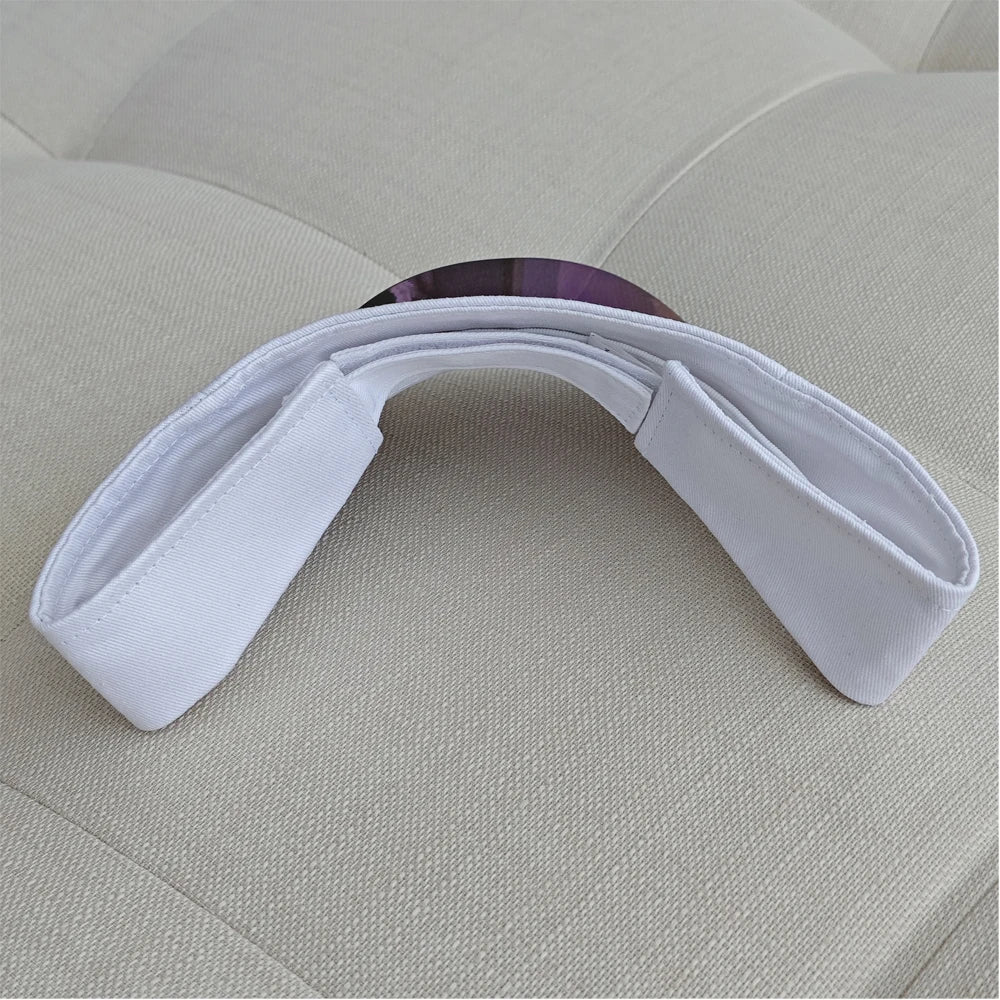 AL Yoga Sun Visor Cap Baseball Hat - Embroidered Unisex Sun Protection Outdoor Sport Sunshade Open Top Couple Style