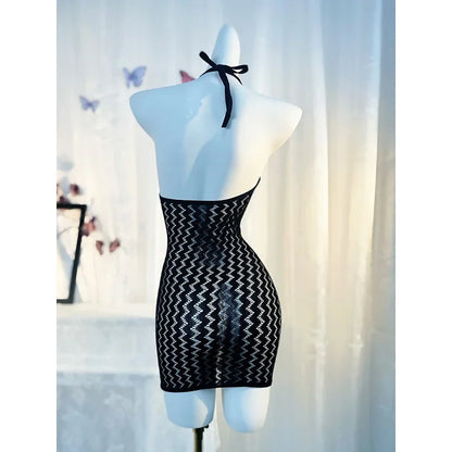 Women’s Sexy Fishnet Bodycon Cover-Up Dress – Hollow Out See-Through Beachwear Summer Swimwear Bikini Cover-Up for Women