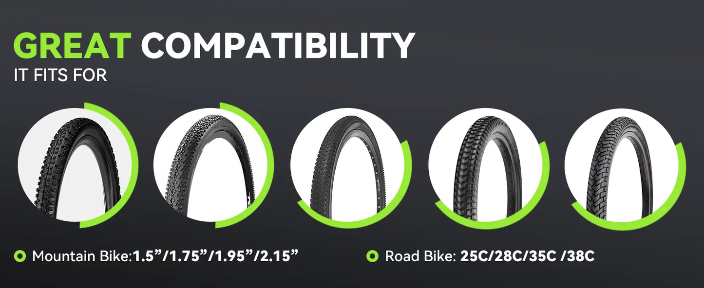 Electric Bike Conversion Kit — 31-Mile Range Pedal Assist with 12V 10AH Battery, 15.5MPH, Tool-Free Installation