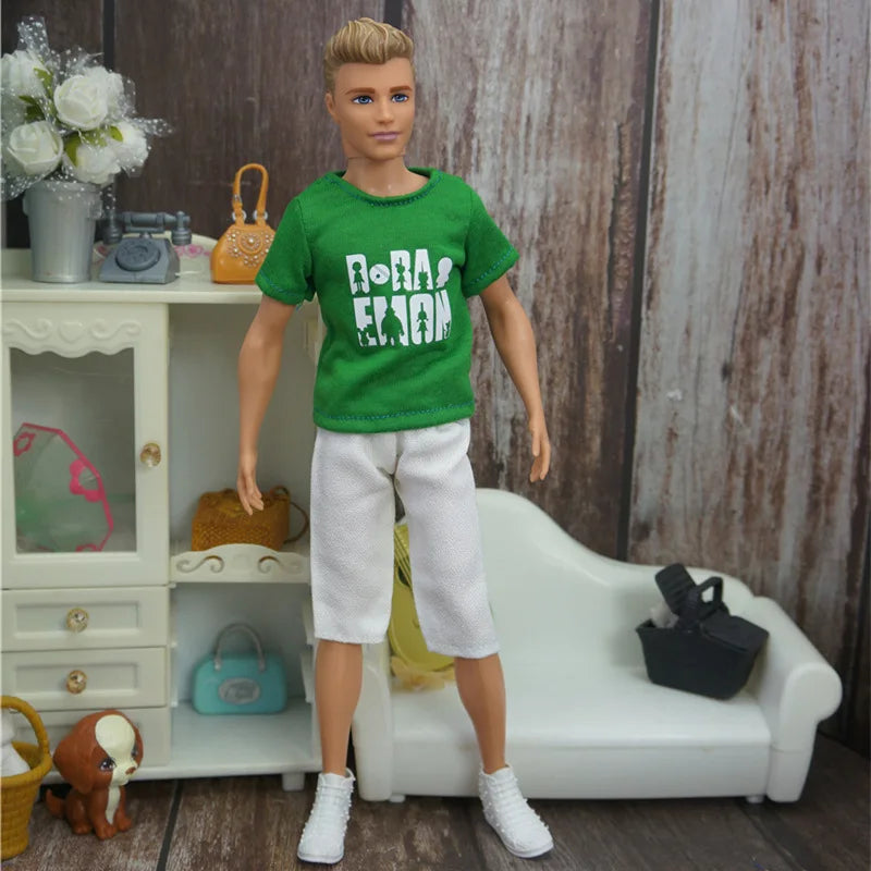 High-Quality 30cm Doll Dress — Clothes for Babi & Ken Dolls, Perfect Birthday & Christmas Gift for Girls