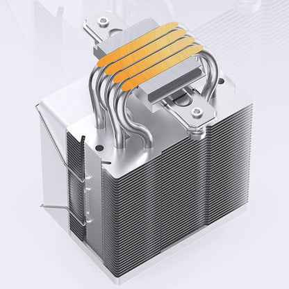 JONSBO CR1400 EVO ARGB CPU Cooler — 4 Heat Pipe PWM Air Cooler for Intel LGA1700/1200/115X & AMD AM4/AM5