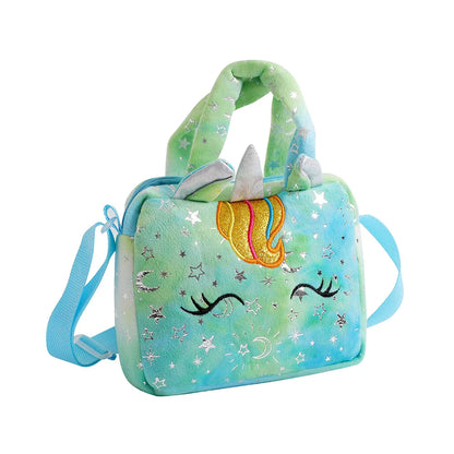 Cute Unicorn Handbag for Girls - Sweet Kids Crossbody Shoulder Bag, Small Purse & Birthday Gift