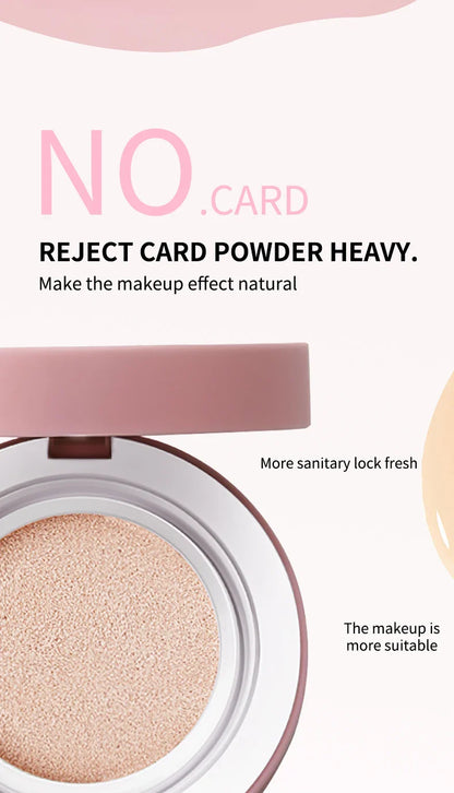 OCHEAL CC Cream Cushion Foundation – Long-Lasting Moisturizing Concealer & BB Cream for Face Makeup