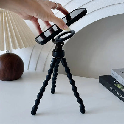 MagSafe Magnetic Mini Tripod — Universal Smartphone & Mobile Phone Stand, Octopus Monopod Holder