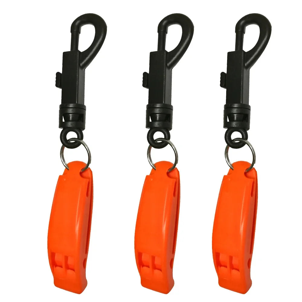 Safety Whistle with Clip – Outdoor Emergency Signal for Boating, Hiking, Camping, & Scuba Diving