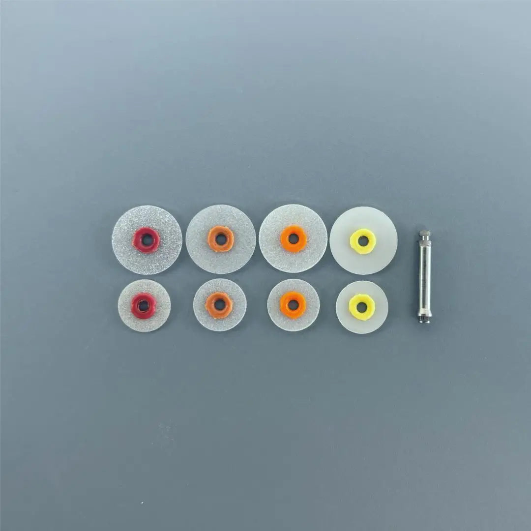 Dental Polishing Disc Kit - 40/50pcs Finishing & Refining Discs with Mandrel for Composite Restoration