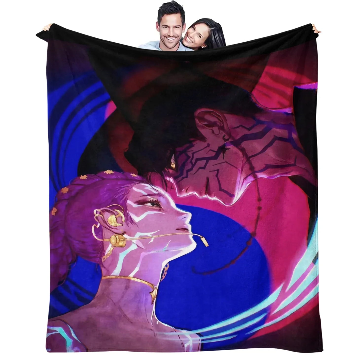 K-Pop Demon Hunters Flannel Blanket – 31 Styles Anime Throw for Home, Travel & Camping Fan Gift