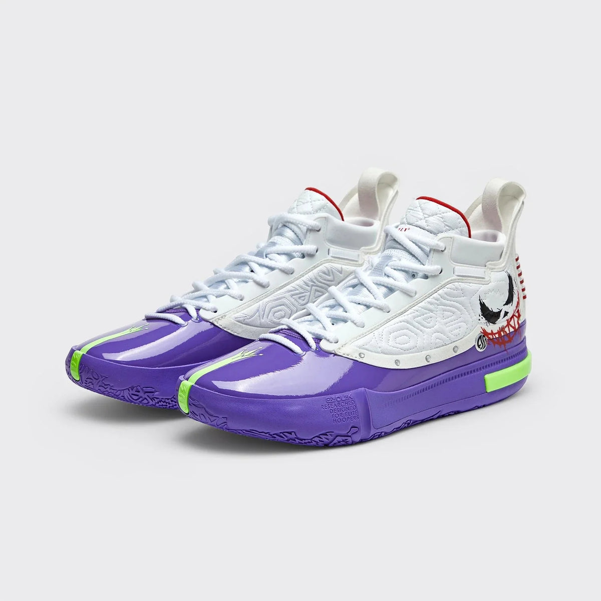 361 Degrees Joker 1 Basketball Shoes - High-Top Performance Sneakers with Anti-Slip Grip, Stable Support & Rebound Cushioning