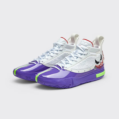 361 Degrees Joker 1 Basketball Shoes - High-Top Performance Sneakers with Anti-Slip Grip, Stable Support & Rebound Cushioning