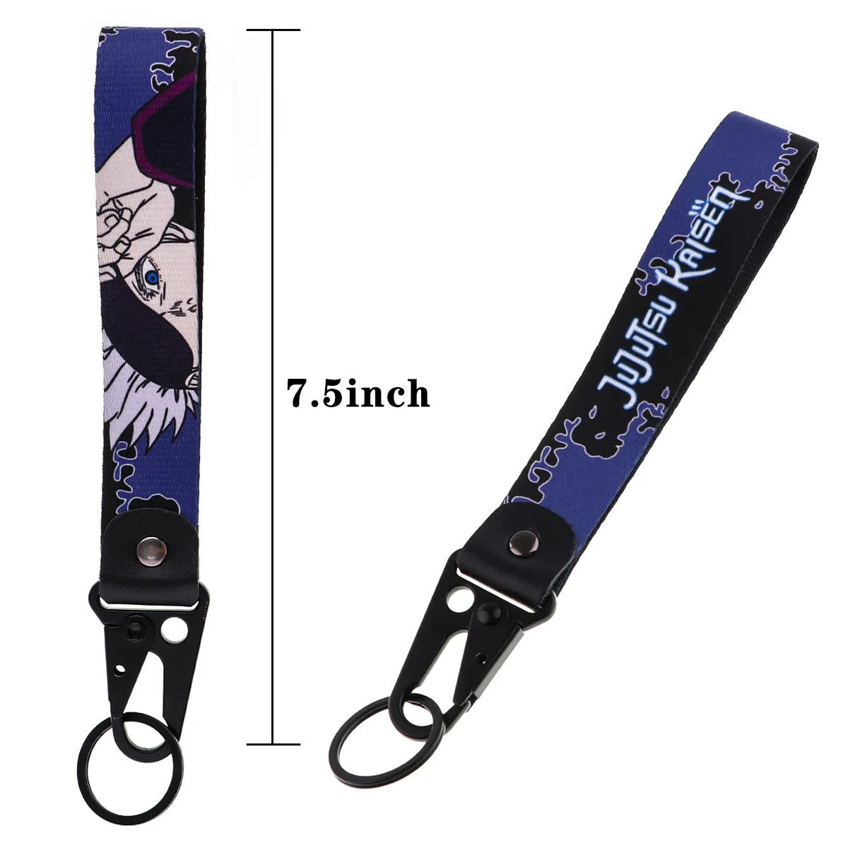 Anime Eagle Beak Keychain – Cool Short Lanyard for Phone, Badge Holder & USB Pendant