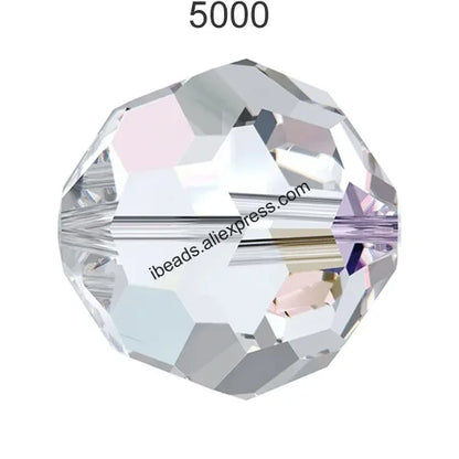Genuine Austrian Crystal Round Beads - Timeless Rhinestone Spacer Beads for DIY Jewelry Making