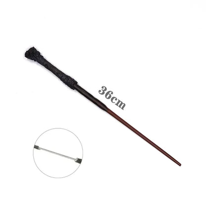 Anime Cosplay Magic Wand - Metal Core Fantasy Toy Prop & Wizard Decoration Accessory