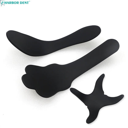 Autoclavable Dental Photo Contrast Plate – Black Background Oral Cheek & Palate Photography Tool for Dental Imaging