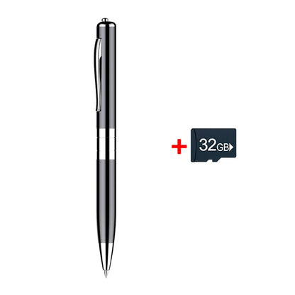 Digital Voice Recorder — 64GB/128GB Portable Professional Sound Dictaphone, Voice-Activated Audio Recording Pen & MP3 Player