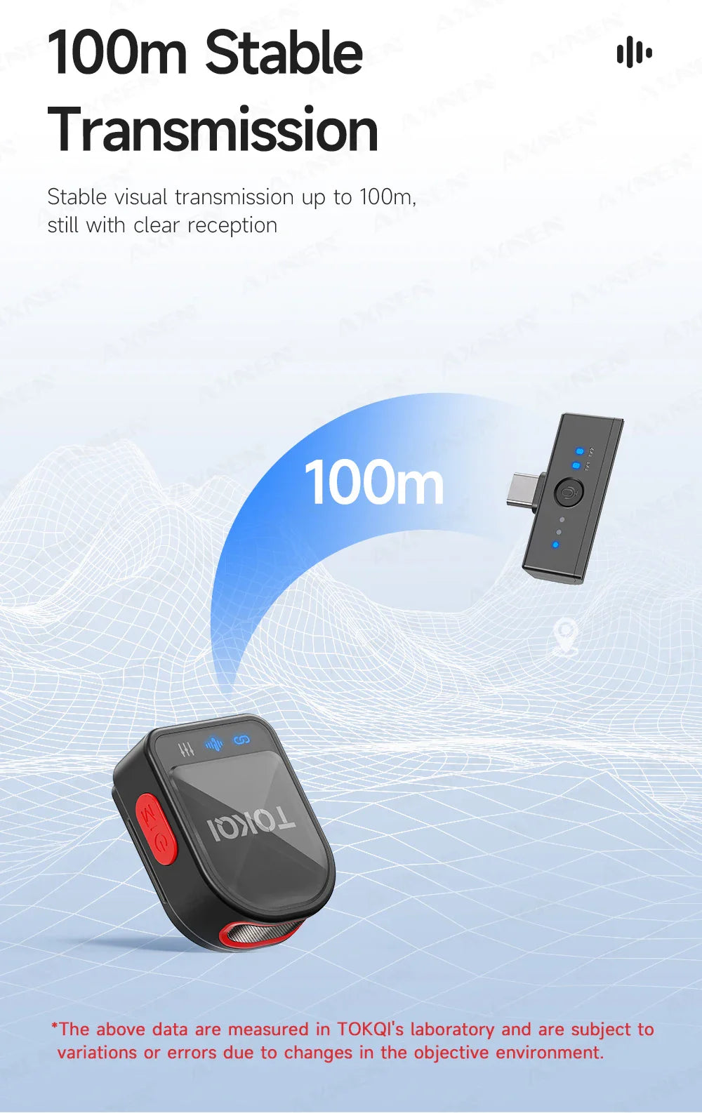Mini Wireless Lavalier Microphone – Professional 360° Pickup with ENC Noise Reduction for iPhone, Android & Type-C Devices