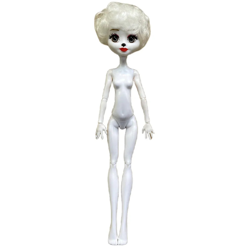 New Una Monster Dolls – Draculaura, Wolf, Frankie Stein with Movable Body & Colorful Hair for Girls