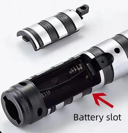 REikirc 75cm RGB Lightsaber – 2 in 1 7 Color Light Sword Toy for Kids & Parties