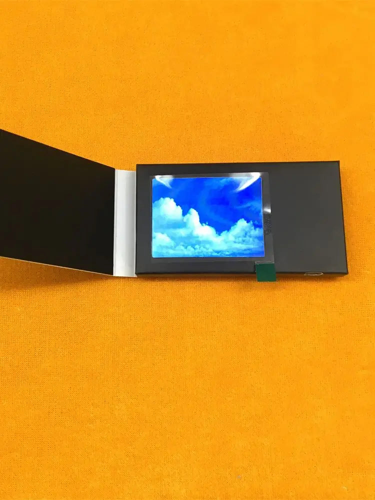 128MB 2.4" LCD Video Greeting Card – MP4 Player for Birthday, Mother’s Day & Advertising Gifts