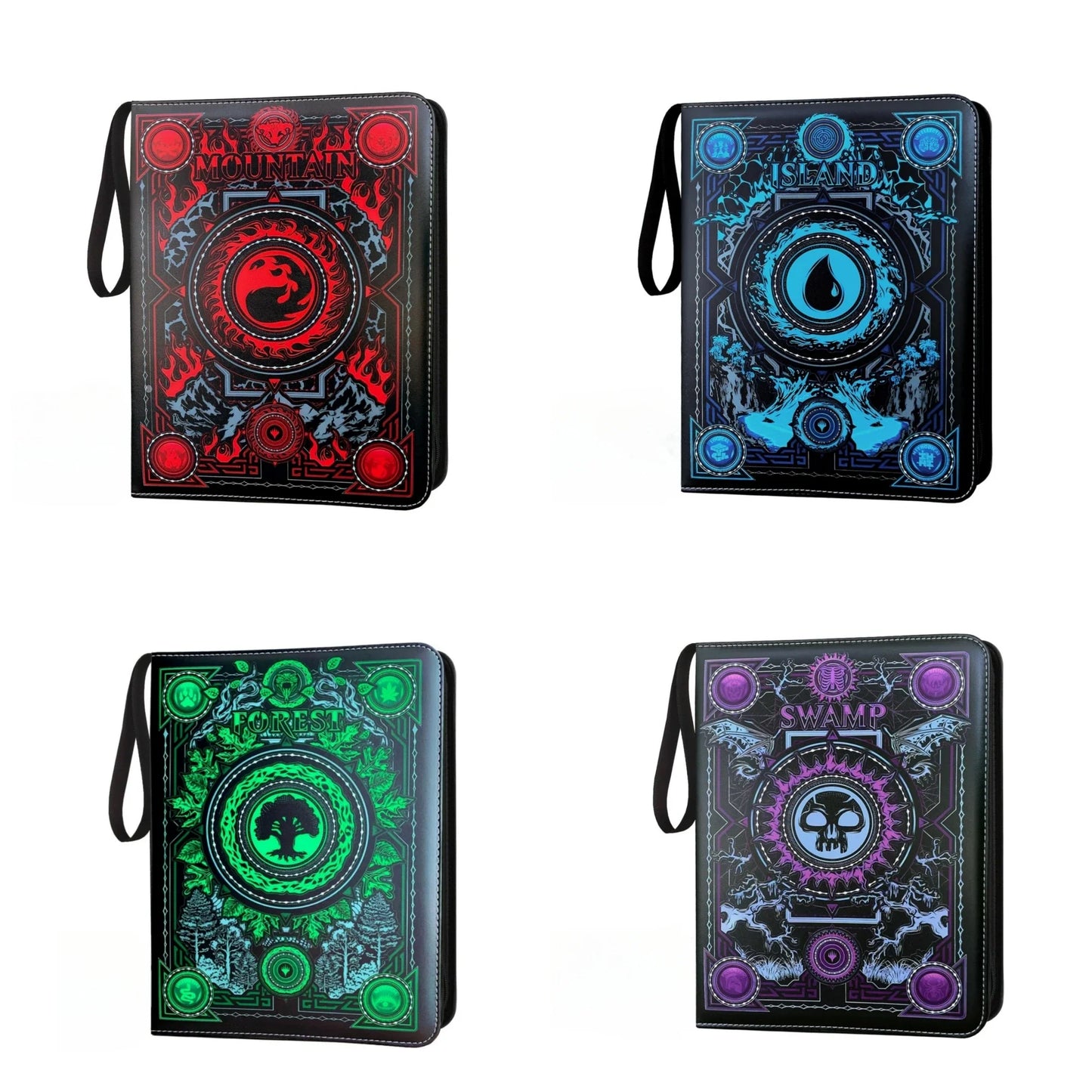9-Pocket Card Binder with Sleeves — 900 Double-Sided Premium Collector Album for MTG, TCG & YuGiOh Cards