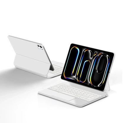 Backlight Magic Keyboard Case for iPad Pro 11/13 & iPad Air 11/13 Inch (2024) – M4/M2 Smart Folio Cover