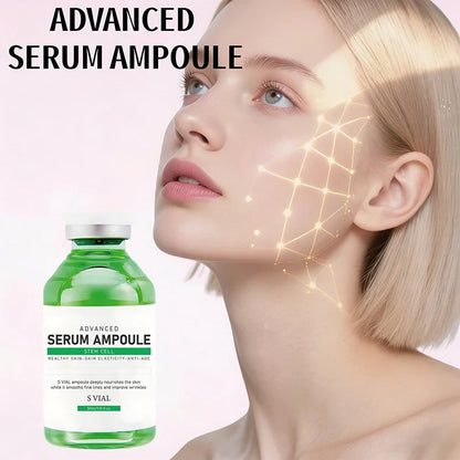 PDRN Salmon DNA Facial Serum – Stem Cell Ampoule Essence for Skin Nourishing, Firming, Smoothing & Glow Boosting Skincare Treatment