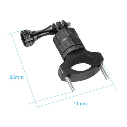 Selfie Stick Monopod Handlebar Mount – Compatible with Insta360 X4/X3/X2, GoPro 8-13 & DJI for Bicycle & Motorcycle